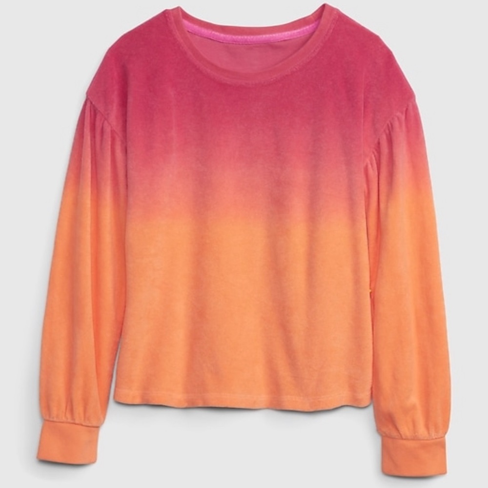 NWT Gap Kids Towel Terry Tie-Dye Top size L (10)
